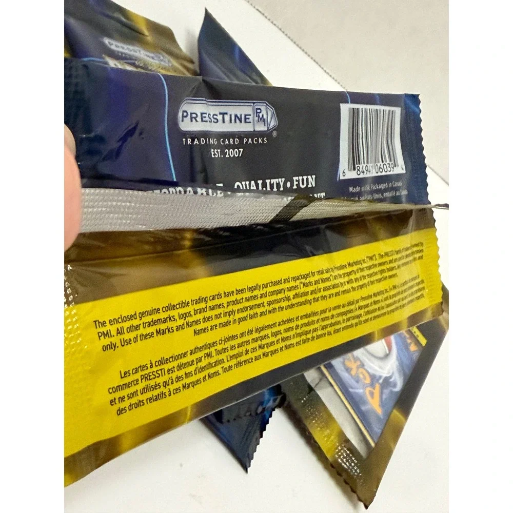 5 Presstine Pressti Pack Pokemon Trading Card Packs 3 Cards Per Pack New Sealed
